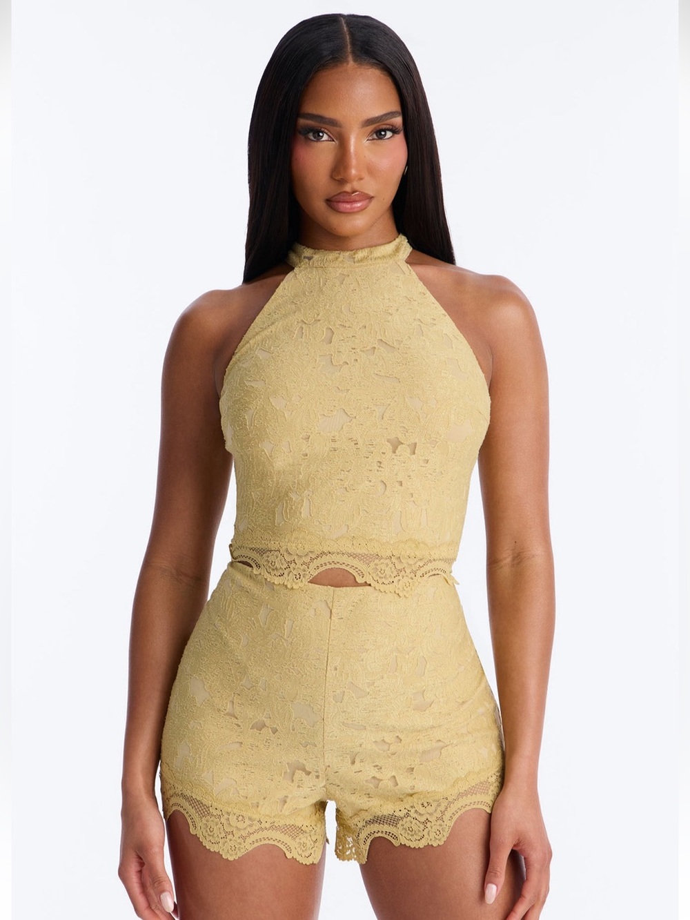 Fashion Nova 2 piece lace set